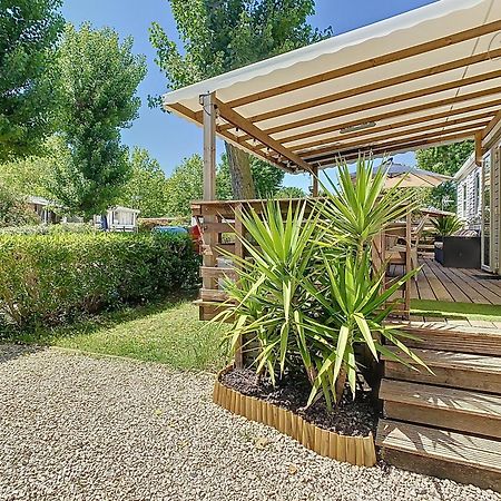 Grand Mobil Home 3Chbr 2Sdb Camping La Carabasse Vias Exterior photo