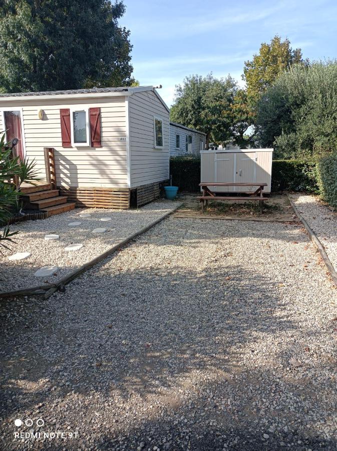 Grand Mobil Home 3Chbr 2Sdb Camping La Carabasse Vias Exterior photo